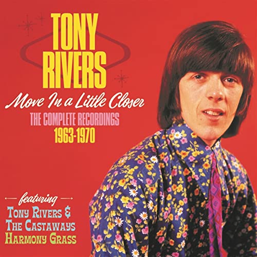 CD cover featuring Tony Rivers, a man with dark hair and a floral shirt.