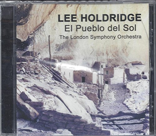CD cover for "El Pueblo Del Sol" soundtrack, featuring a village scene.