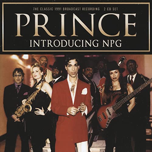 Prince and his band NPG on the album cover, 1991.