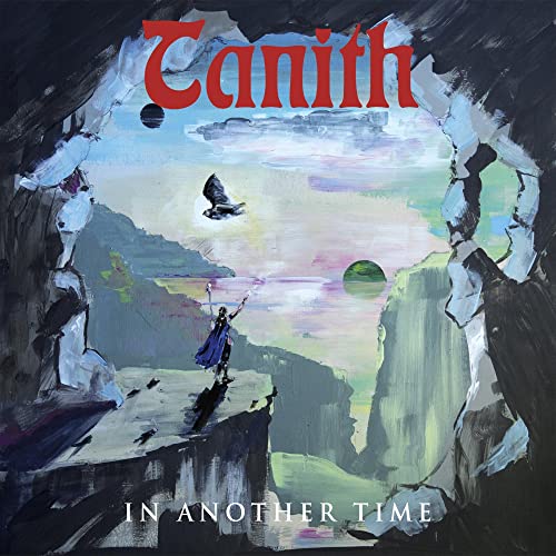CD cover: painted cave opening with figure and bird in landscape.