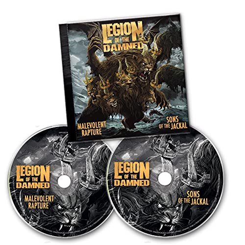 CD case and two discs for Legion Of The Damned’s album.