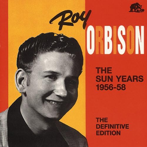 Roy Orbison CD cover featuring a black and white portrait.