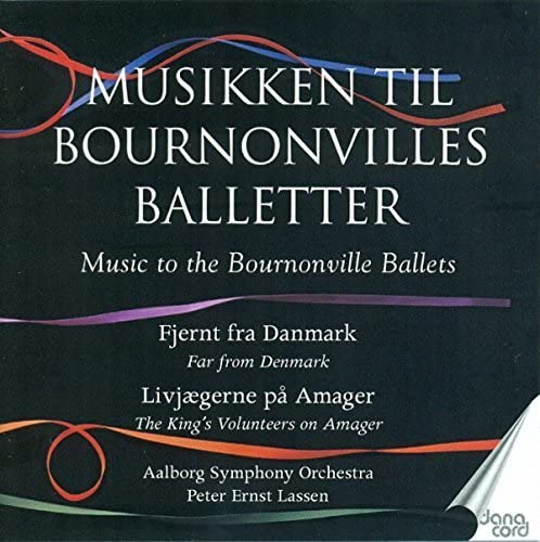 CD cover for "Music to Bournonville Ballets" by Aalborg Symphony Orchestra.
