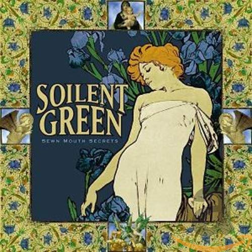 CD cover for Soilent Green, featuring a woman amidst irises.