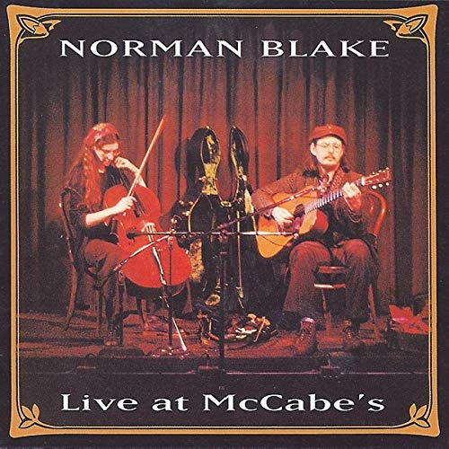 CD cover for Norman Blake’s “Live At McCabe’s” featuring musicians onstage.