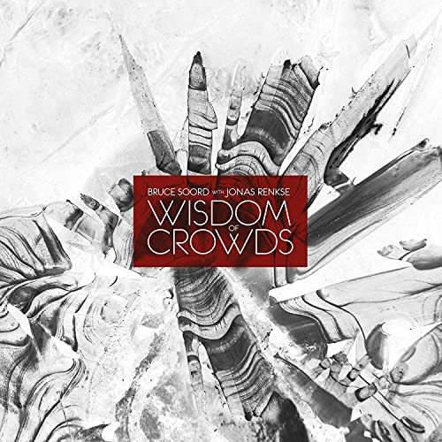 Album cover: abstract hands and faces in grayscale with red text.