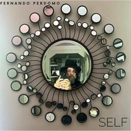 CD cover for "Self" by Fernando Perdomo, featuring a mirrored artwork.