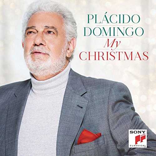 Plácido Domingo album cover, portrait of the singer in a suit.