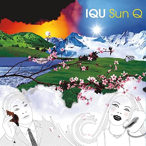 CD cover for Iqu - Sun Q, featuring a landscape and portraits.