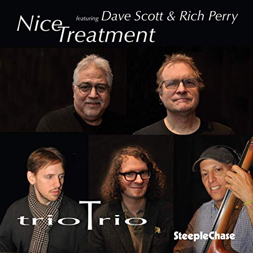 CD cover featuring four musicians, Dave Scott & Rich Perry credited.