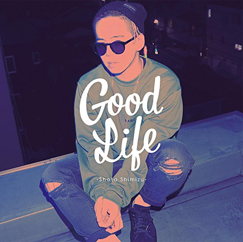 CD cover featuring Shota Shimizu wearing a beanie and sunglasses.
