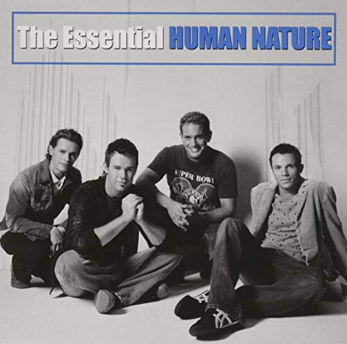 CD cover featuring four casually dressed men, the band Human Nature.