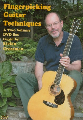DVD cover featuring Stefan Grossman with an acoustic guitar.