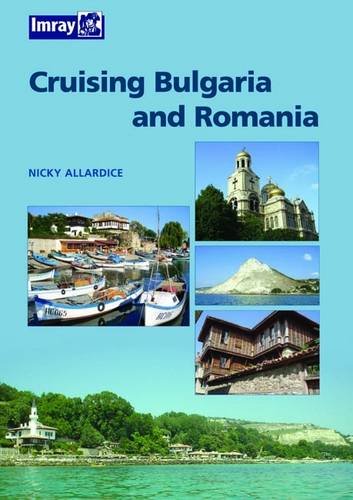 Cruising guide cover with coastal scenes of Bulgaria and Romania.