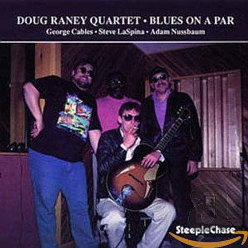 CD cover featuring four musicians with guitars, posing casually.