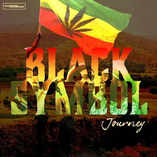 Album cover for Black Symbol’s “Journey” featuring Rastafarian imagery.