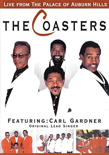 CD cover featuring The Coasters, a vocal group of four men.