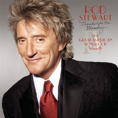 Rod Stewart album cover, featuring a portrait of the singer in a suit.