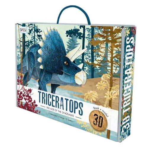 TRICERATOPS BOOK & 3D MODEL