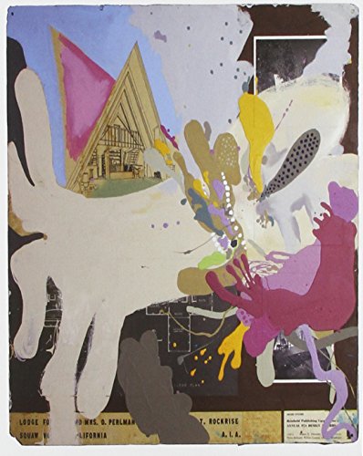 CD cover with collage of house, shapes, and text fragments.