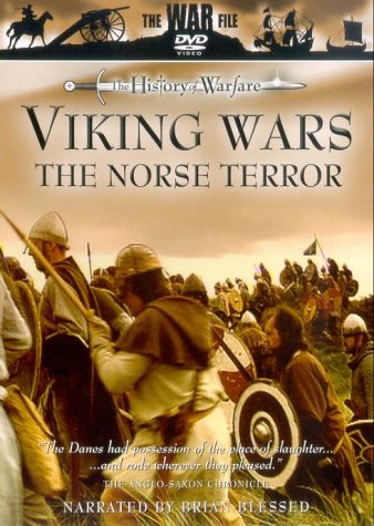 DVD cover for "Viking Wars - The Norse Terror" depicting Viking warriors.
