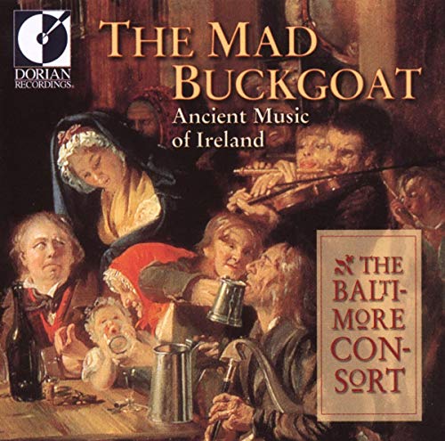 CD cover: painting of a lively Irish scene with musicians.