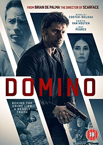 Domino" DVD cover featuring Nikolaj Coster-Waldau and Carice van Houten.