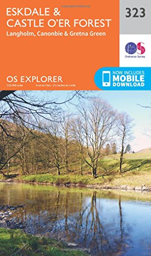 OS Explorer Map (323) Eskdale and Castle O'er Forest (OS Explorer Paper Map)