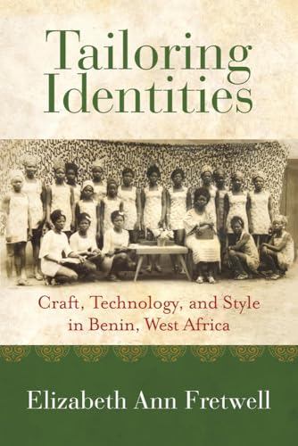 Book cover: “Tailoring Identities” with a vintage group portrait.
