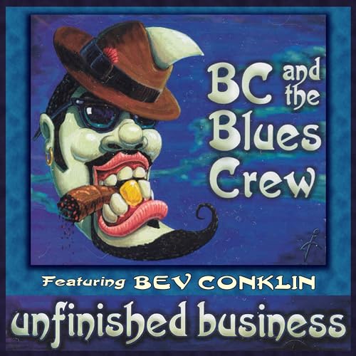 CD cover: Cartoon face with hat, cigar, and band name text.