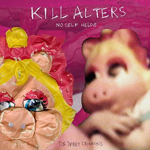 CD cover: distorted doll parts against a pink, textured background.