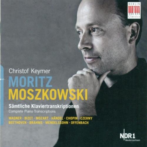 CD cover featuring pianist Christof Keymer, with text in German and English.