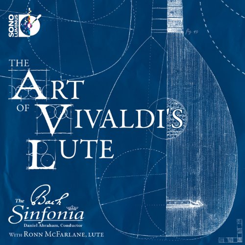 CD cover: blue background with lute illustration and white text.