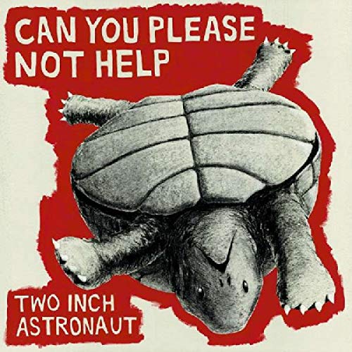 Album cover: a grayscale turtle on red with band name text.