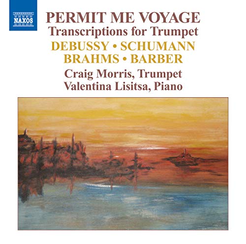 CD cover: “Permit Me Voyage” with abstract landscape painting.