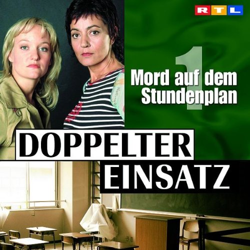 CD cover featuring two women and a classroom scene, German text.