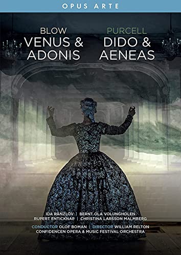 DVD cover for Purcell’s “Venus & Adonis” and “Dido & Aeneas” operas.