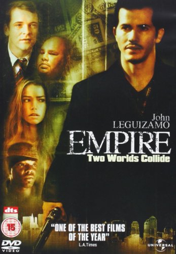 DVD cover for "Empire" featuring portraits of the main cast and city skyline.