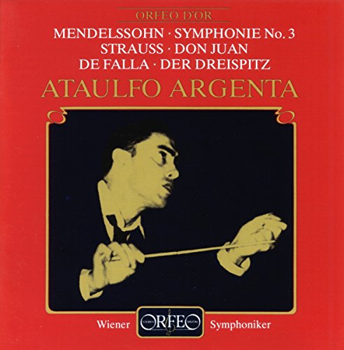 CD cover featuring conductor Ataúlfo Argenta with orchestra text.