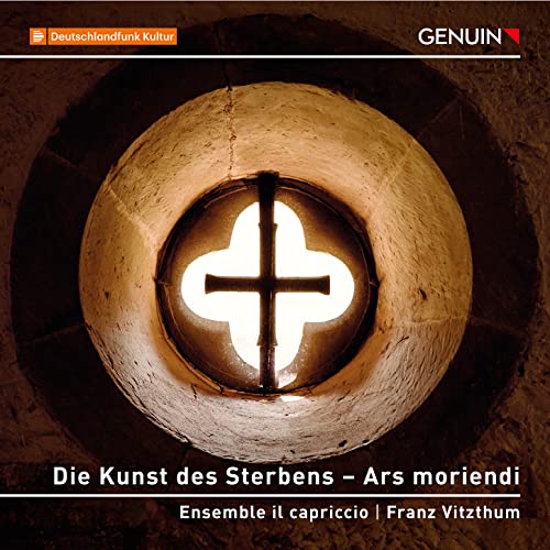 CD cover: stone archway with a white cross, title text below.