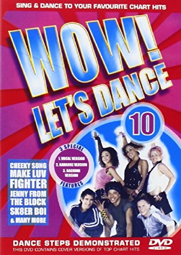 DVD cover for "Wow! Let's Dance - Vol. 10" featuring dancers.