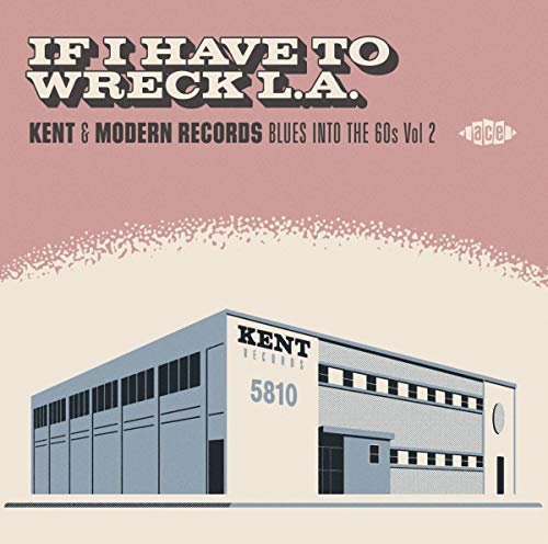 CD cover with building illustration and text: “If I Have To Wreck L.A.”