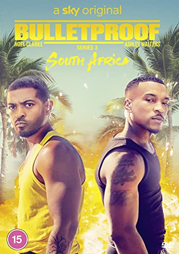 DVD cover for "Bulletproof Series 3: South Africa" featuring two men.
