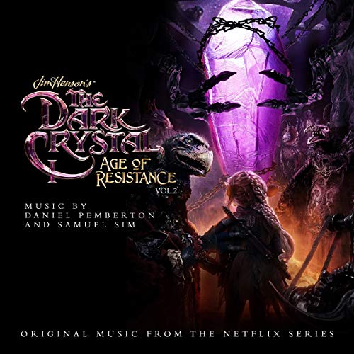 CD cover for “The Dark Crystal: Age of Resistance, Vol. 2” soundtrack.