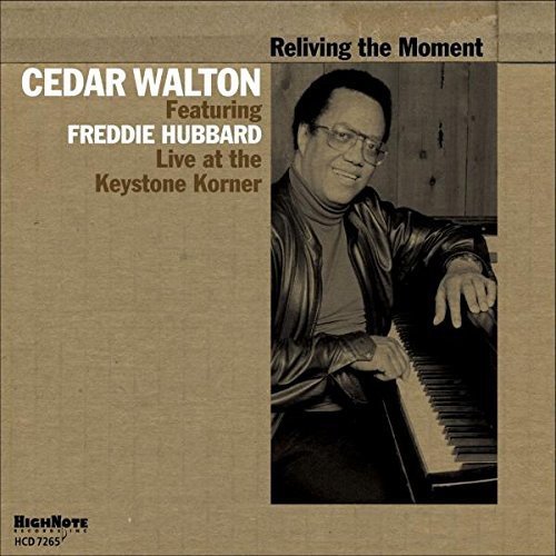 Cedar Walton CD cover with portrait of Walton and Freddie Hubbard.
