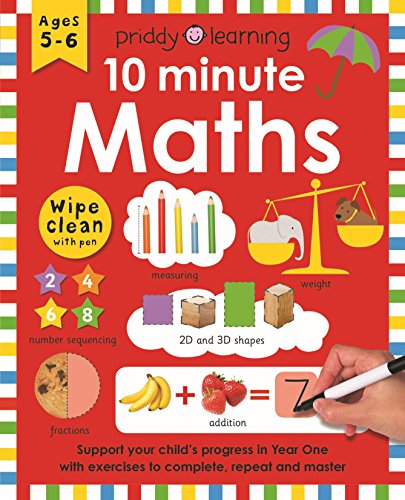 10 Minute Maths (UK EDITION) (Wipe Clean Workbooks)