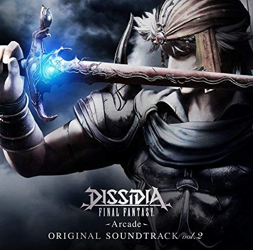 Dissidia Final Fantasy Arcade Vol. 2 CD cover with warrior and sword.