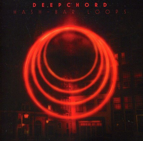 Deepchord album cover: concentric red rings over a building at night.