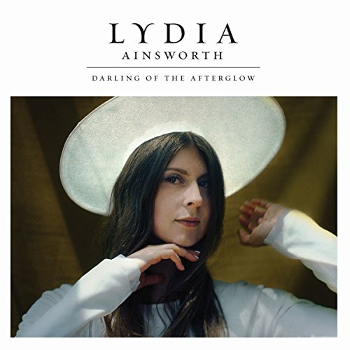 Album cover: Lydia Ainsworth wearing a large white hat, portrait.