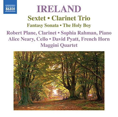 CD cover for Ireland’s “Sextet” with a forest landscape image.